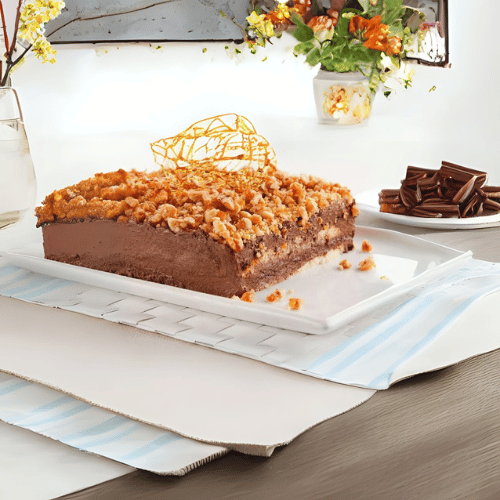 Receita Natalina Pavê de Chocolate com Nozes