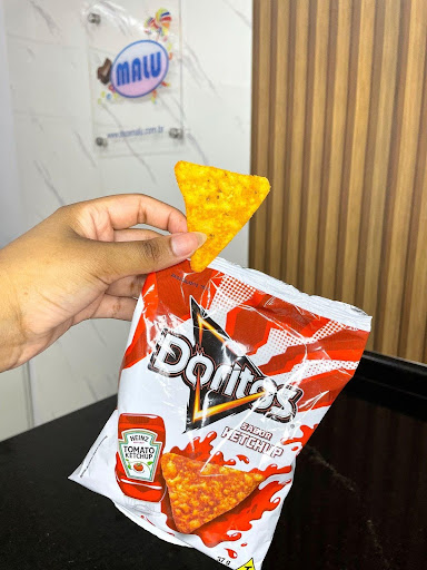 Doritos Ketchup e mostarda