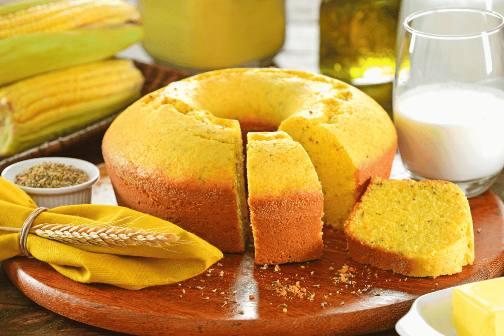 Receita de Bolo de Milho