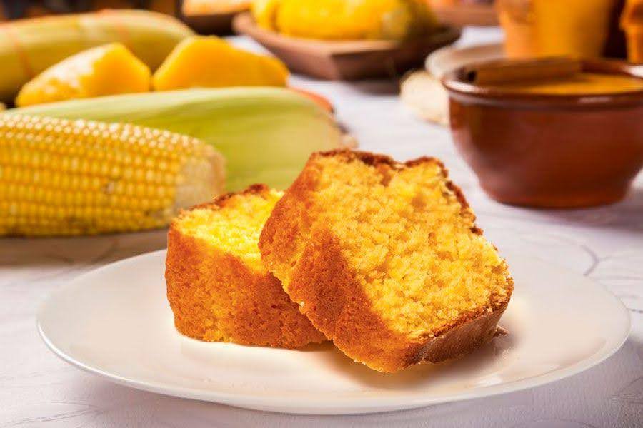 Receita de Bolo de Milho
