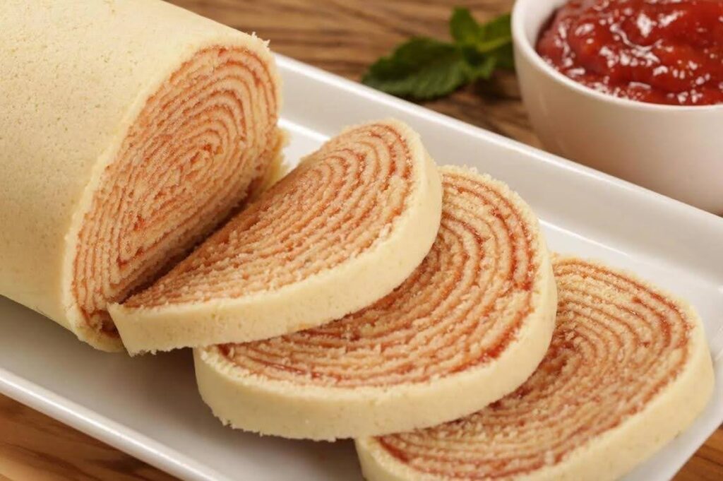 Receita bolo de rolo