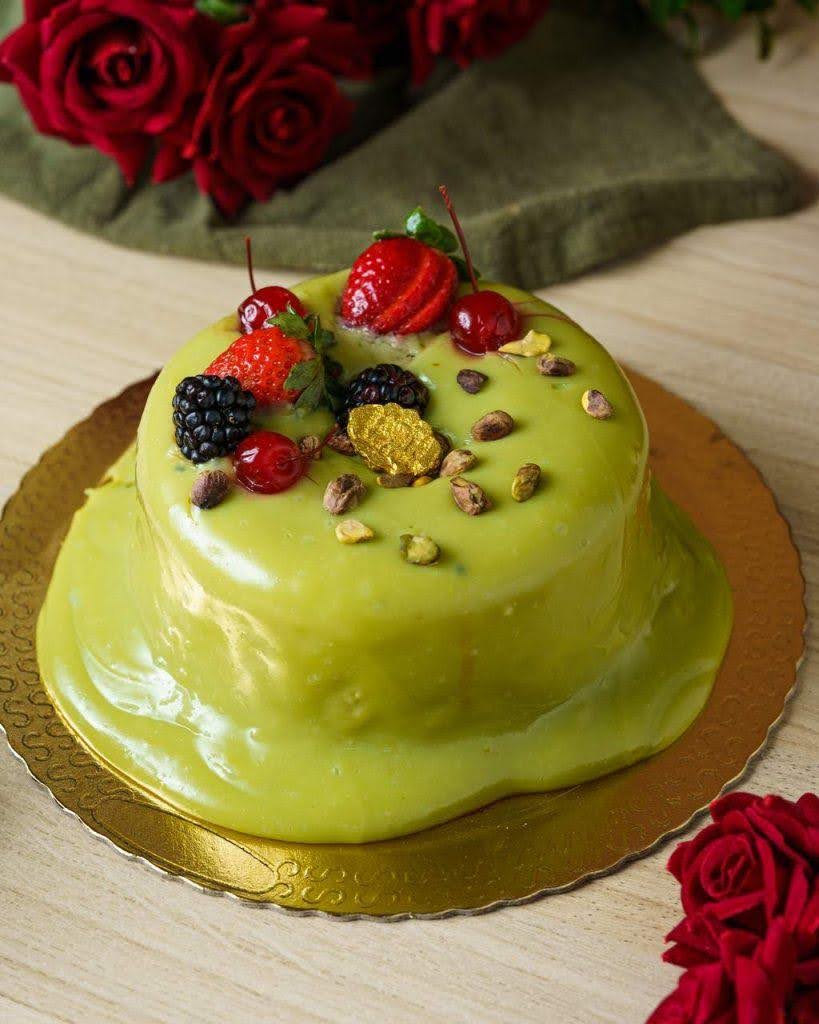 Bolo de Pistache