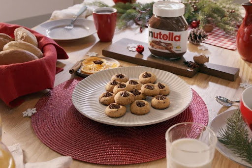 Biscoitos com Nutella