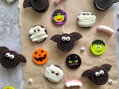 Receita de Morcegos de Oreo