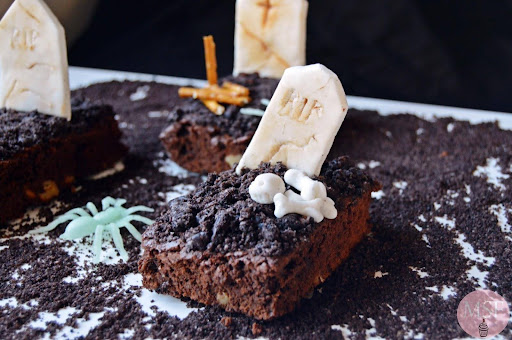 Tumba de Brownie Decorado