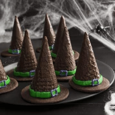 Chapéu de Bruxa de Chocolate