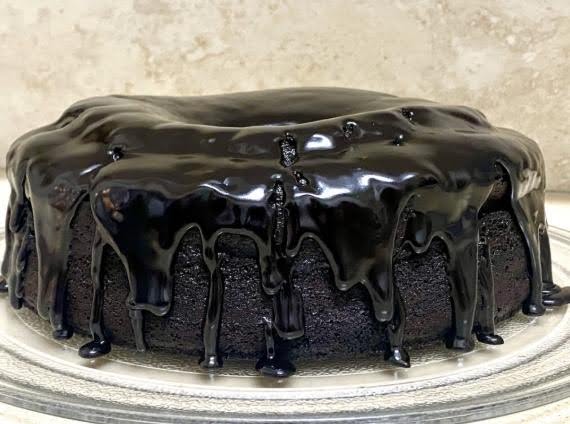 Bolo de Chocolate Preto
