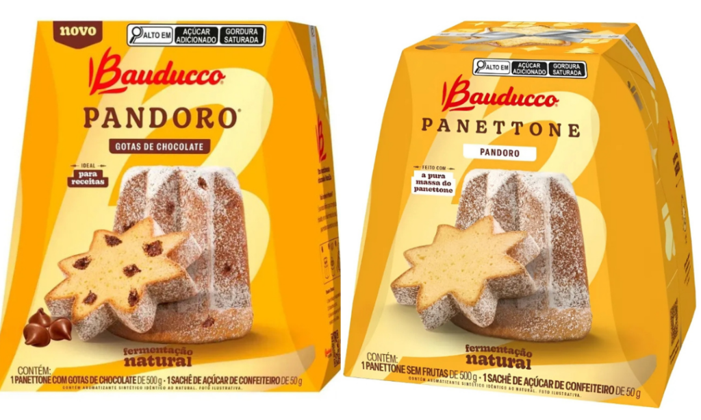 Panettone Pandoro Bauducco 1