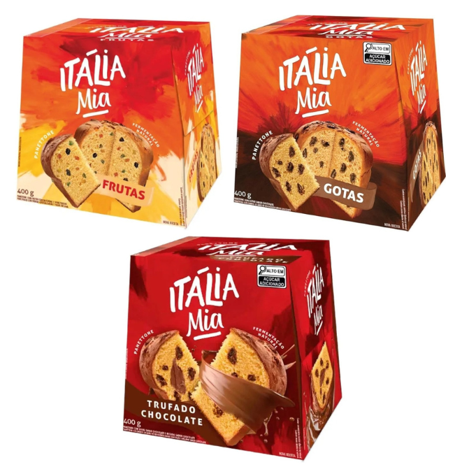 Panetones Veganos Itália Mia