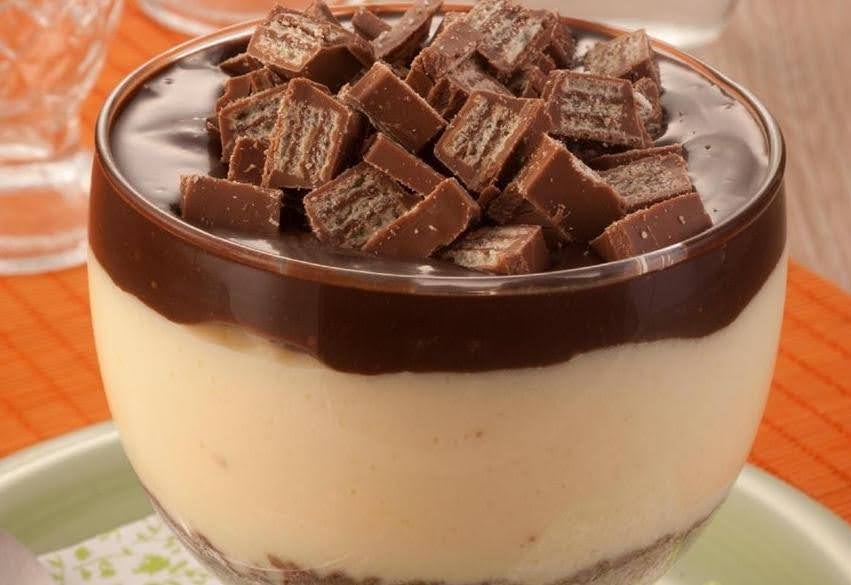 Pavê de Kit Kat