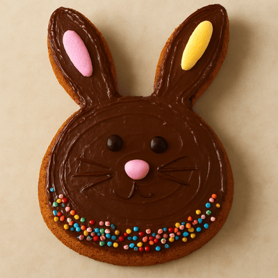 Bolo de Cenoura com Cobertura de Brigadeiro para a Páscoa.