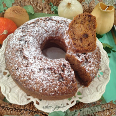 Receita Bolo de Abóbora com Especiarias