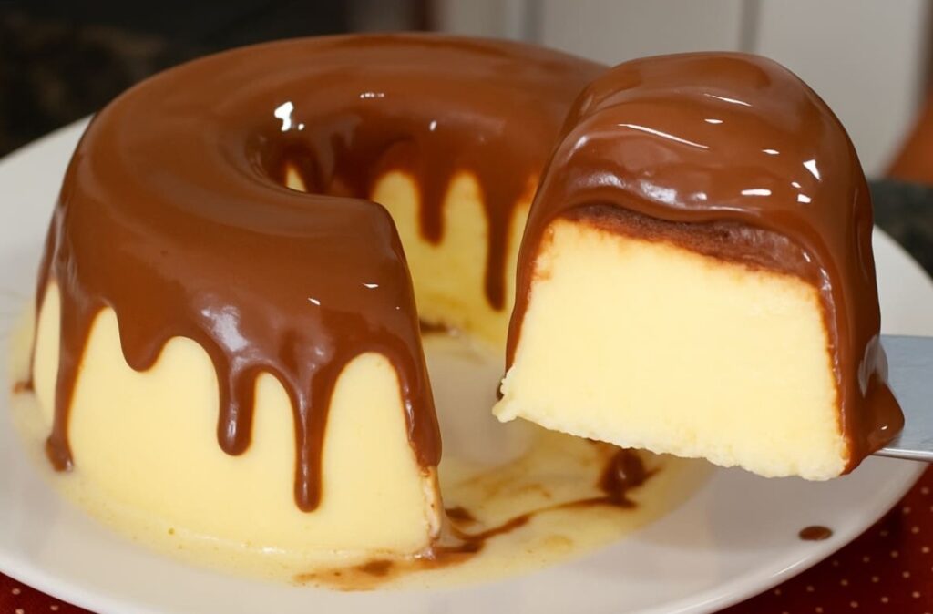 Receita de Pudim de Sorvete Cremoso