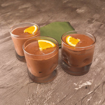 Receita Mousse de Chocolate com Laranja