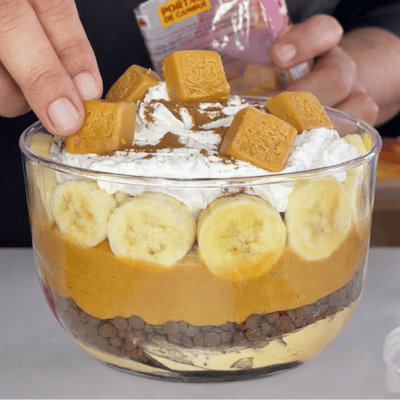 Banoffee Especial com Doce de Leite Portão de Cambuí