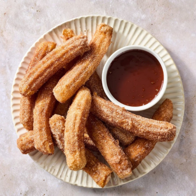 Churros na airfryer: Crocante por fora e macio por dentro